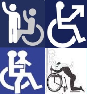 Pour personnes en fauteuil roulant